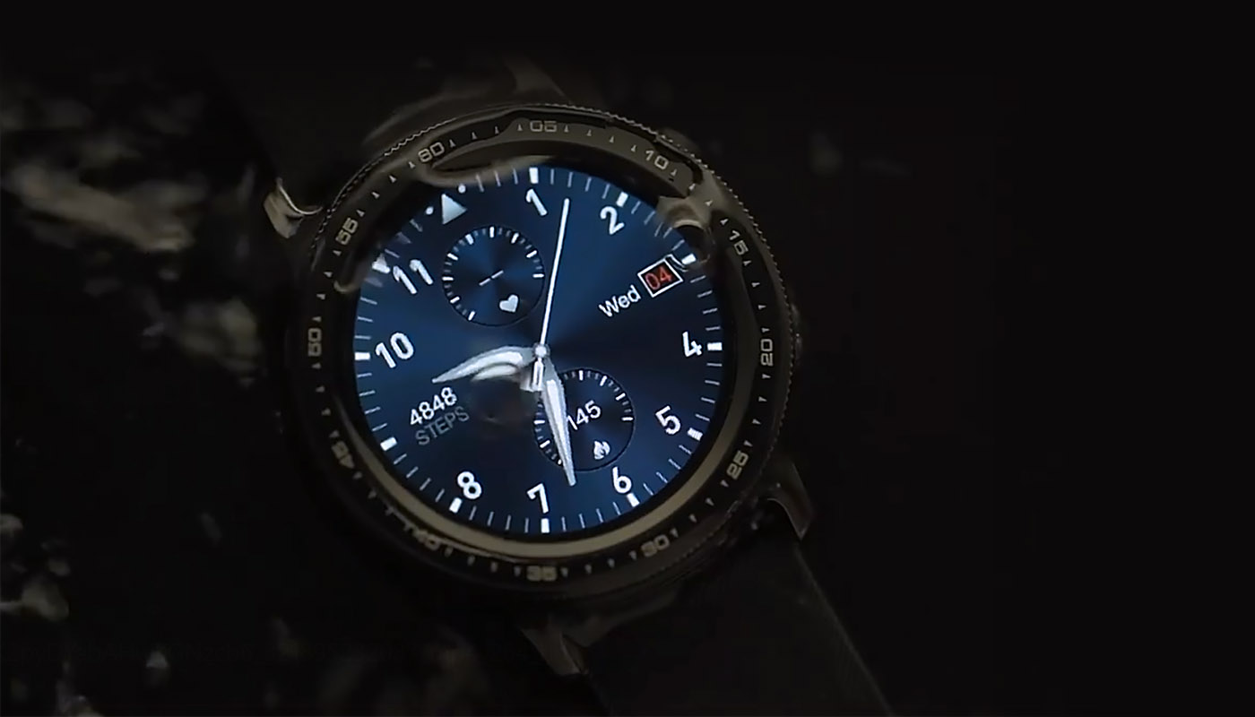 Zeblaze GTR 2 Smartwatch under water
